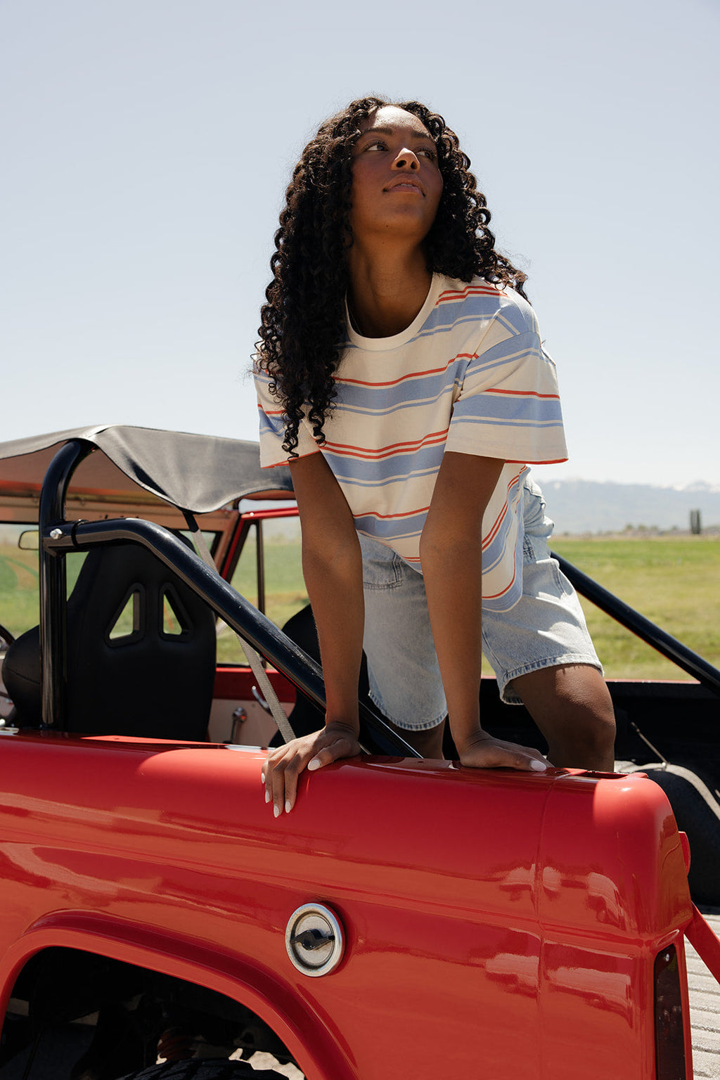 Rocket Pop Stripe Tee