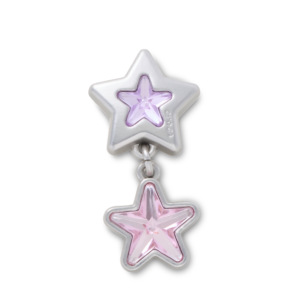 Purple and Pink Star Dangle