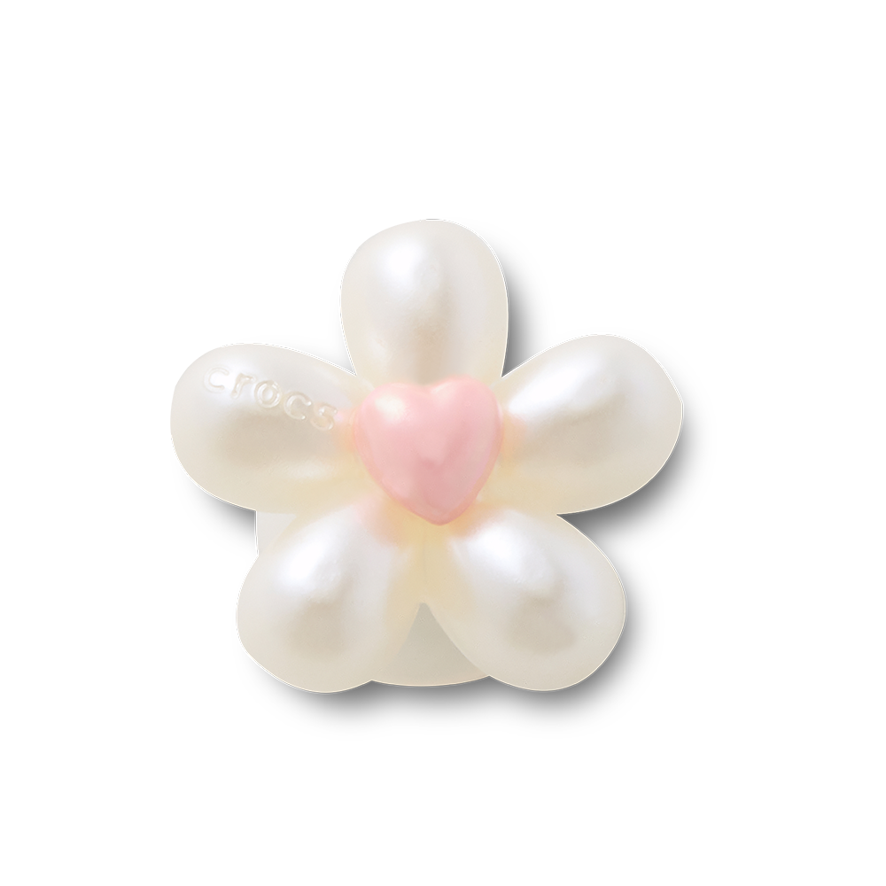 Pearl Flower with Heart